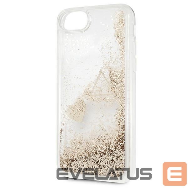 Чехол на заднюю панель Guess Guess GUOHCI8GLHFLGO iPhone 7/8/SE 2020 /SE 2022 gold/gold hard case Glitter Charms