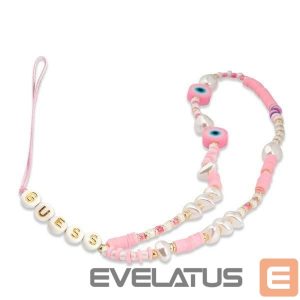 Другое Guess  Guess pendant GUSTSHPP Phone Strap pink/pink Beads Shell