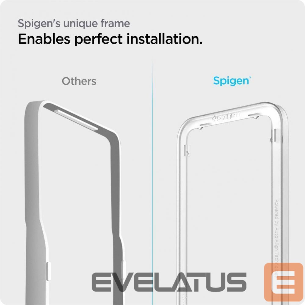 Защитное стекло Spigen Spigen ALM Glass FC Tempered Glass for Samsung Galaxy M53 5G - Black