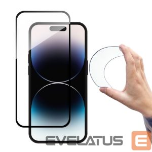 Защитное стекло Wozinsky  Wozinsky Full Cover Flexi Nano Glass tempered glass for iPhone 14 Pro Max flexible with a black frame 