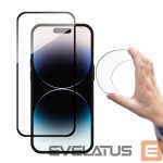 Защитное стекло Wozinsky - Wozinsky Full Cover Flexi Nano Glass tempered glass for iPhone 14 Pro flexible with a black frame 