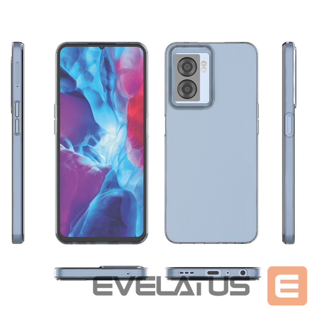 Чехол на заднюю панель Hurtel Ultra Clear 0.5mm Case for Oppo A57 5G / A57 / A77 5G / A77 / K10 5G, Realme V23 5G / Narzo 50 5G / Q5i 5G Thin Cover Transparent