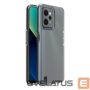 Чехол на заднюю панель Hurtel  Black || Transparent 