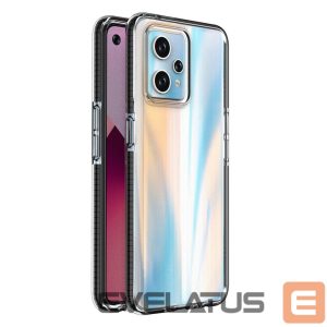 Чехол на заднюю панель Hurtel  Black || Transparent 