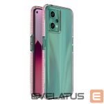 Чехол на заднюю панель Hurtel  Pink || Transparent 