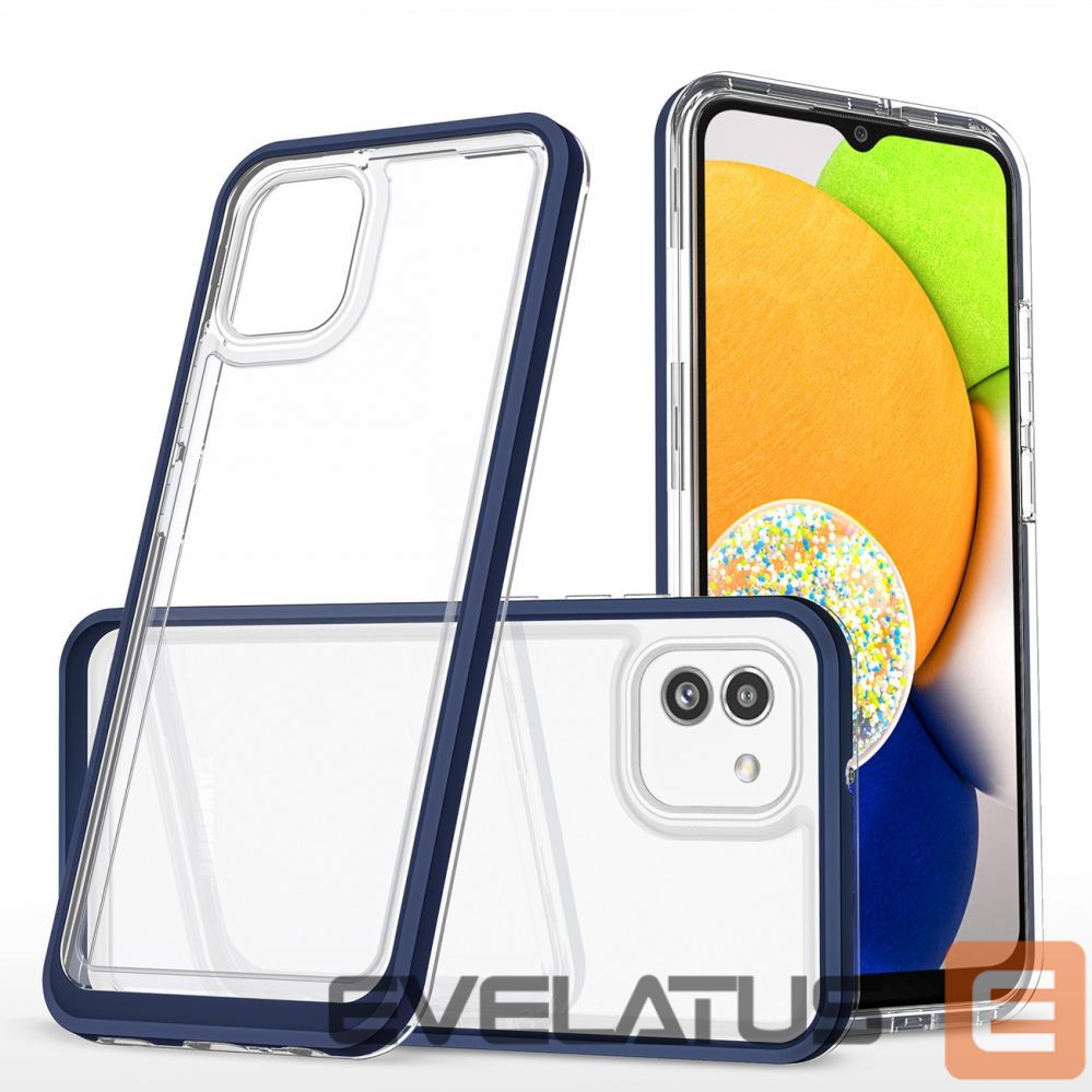 Чехол на заднюю панель Hurtel Blue || Transparent