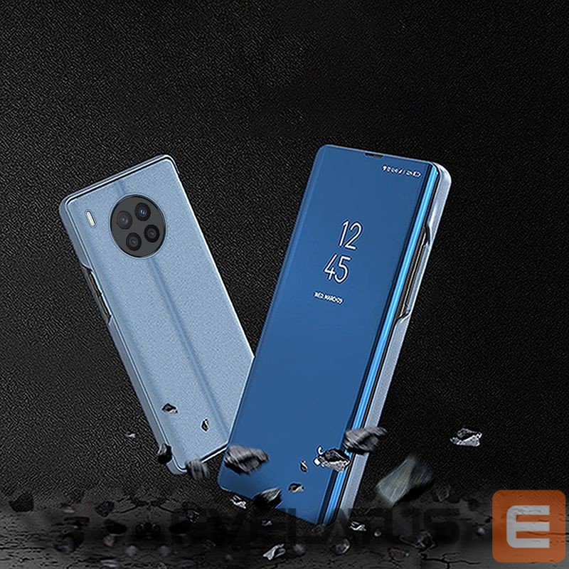 Чехол на заднюю панель Hurtel Clear View Case cover for Huawei nova 8i cover with a flap black