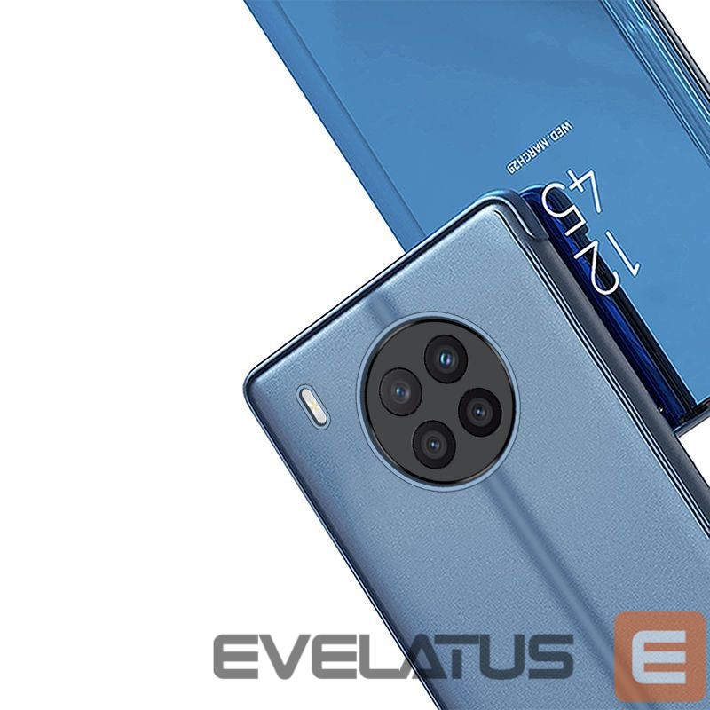 Чехол на заднюю панель Hurtel Clear View Case cover for Huawei nova 8i cover with a flap black