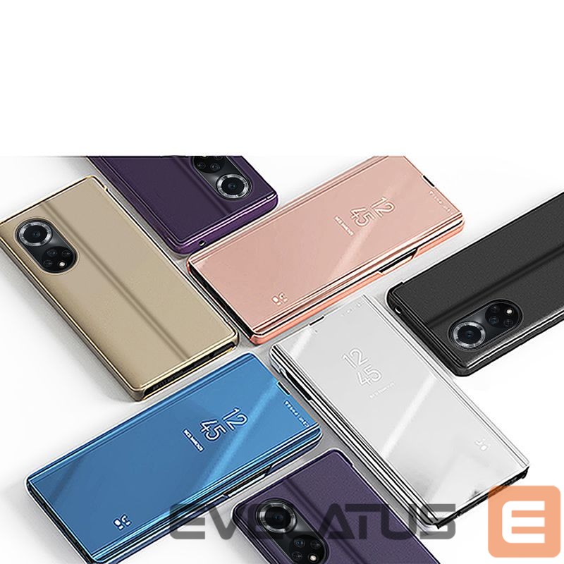 Чехол на заднюю панель Hurtel Clear View Case case for Huawei nova 9 flip cover black