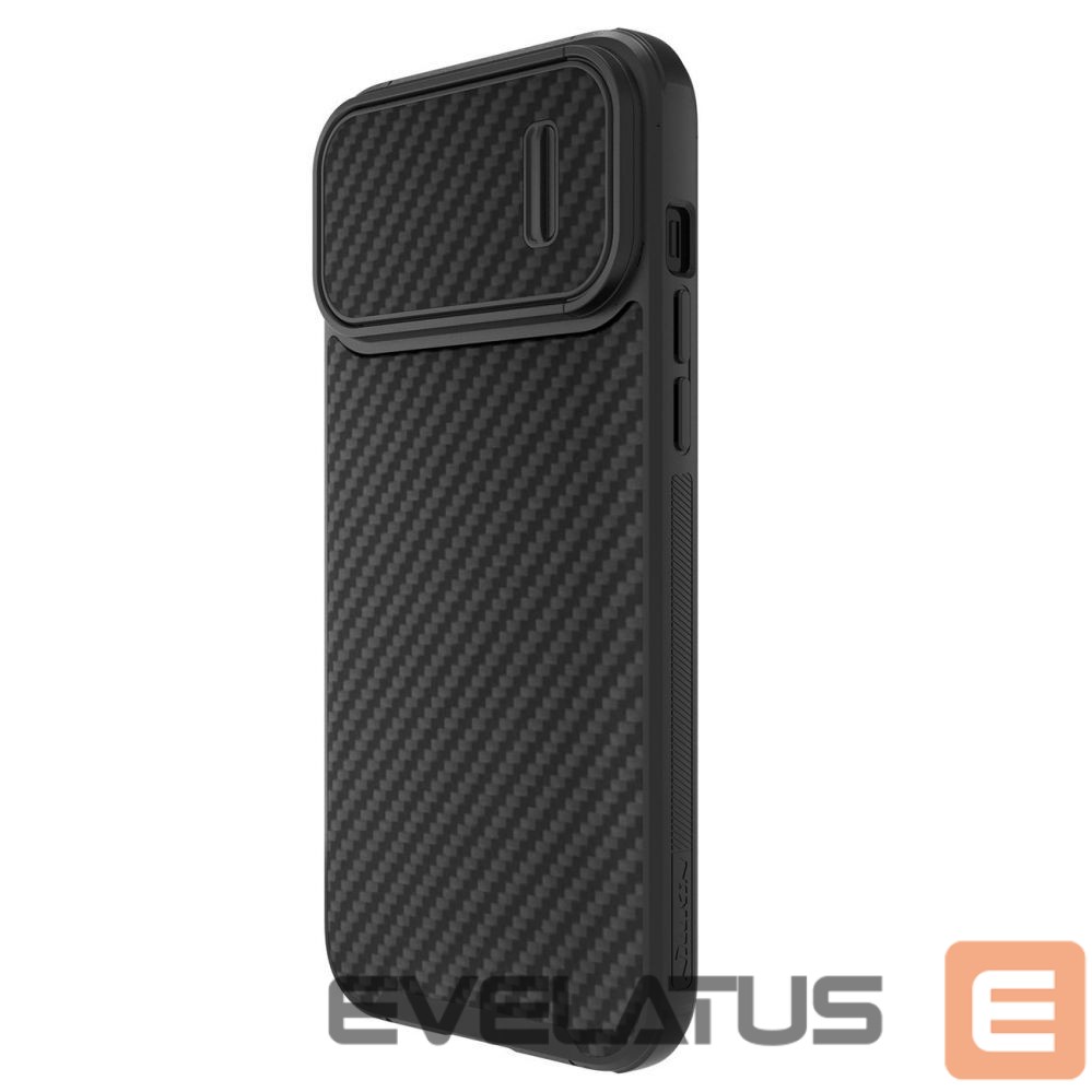 Чехол на заднюю панель Nillkin Nillkin Synthetic Fiber S Case iPhone 14 Pro Max case with camera cover, black