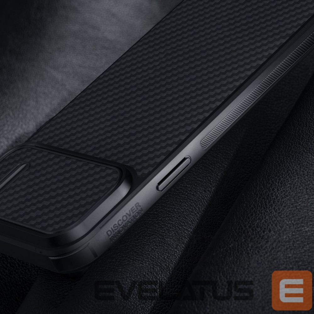 Чехол на заднюю панель Nillkin Nillkin Synthetic Fiber S Case iPhone 14 Pro Max case with camera cover, black