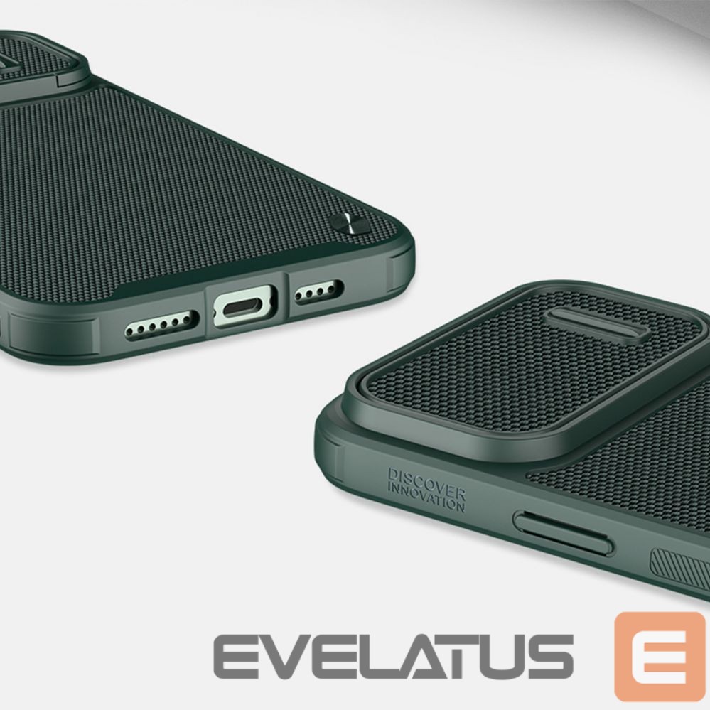Чехол на заднюю панель Nillkin Nillkin Textured S Case iPhone 14 Pro Max armored cover with camera cover dark green