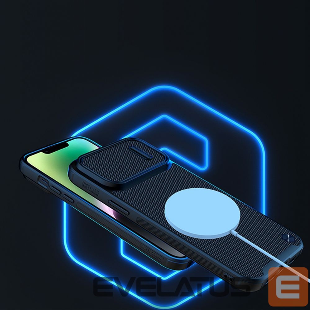 Чехол на заднюю панель Nillkin Nillkin Textured S Case iPhone 14 Pro Max armored cover with camera cover dark green