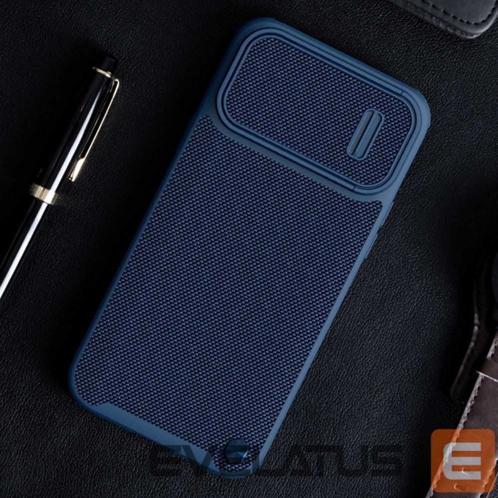 Чехол на заднюю панель Nillkin Nillkin Textured S Case iPhone 14 Pro Max armored cover with camera cover dark green