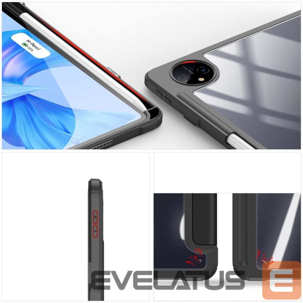 Чехол на заднюю панель Dux Ducis Dux Ducis Toby Case for Huawei MatePad Pro 11'' (2022) Cover with S Pen Pen Smart Cover Stand Black