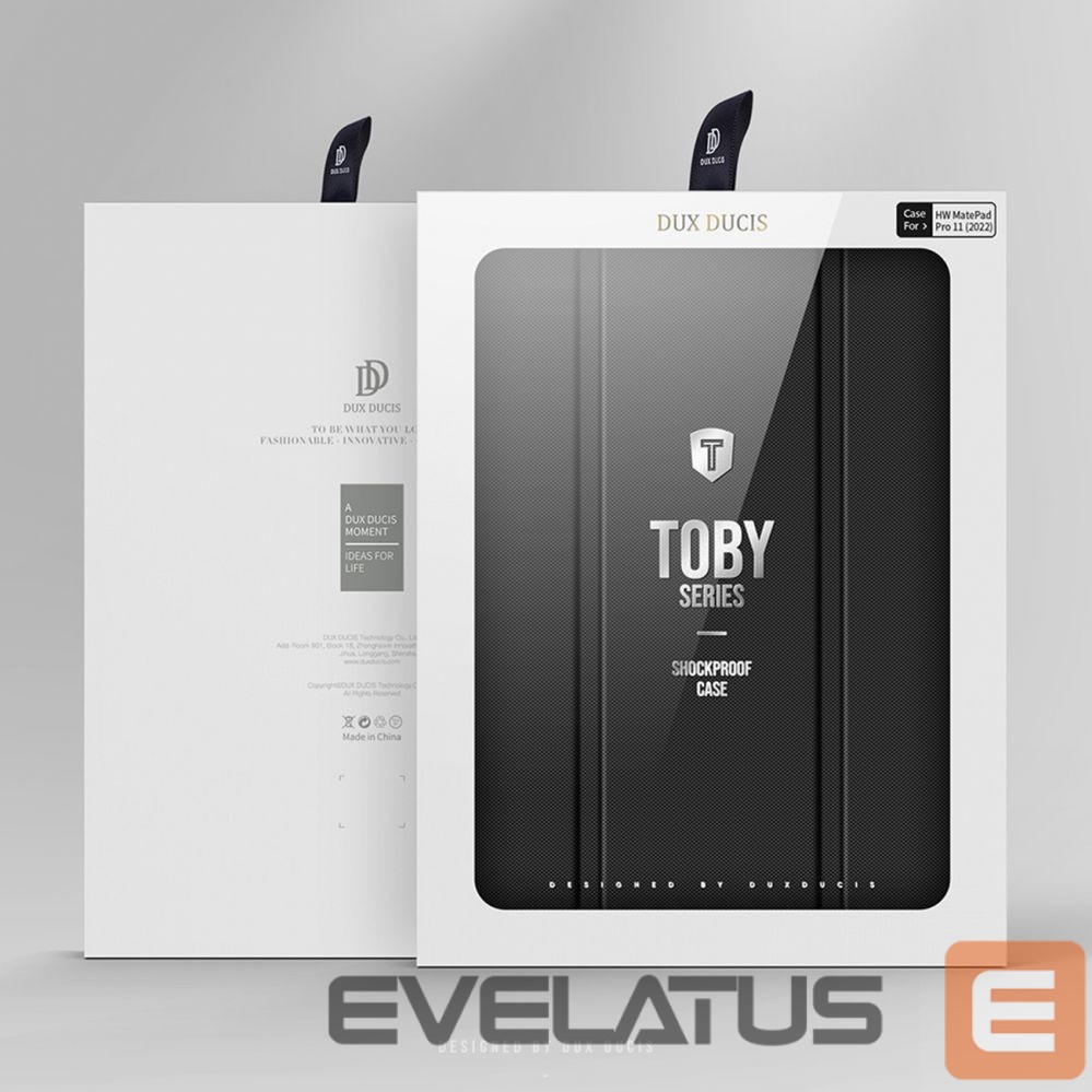 Чехол на заднюю панель Dux Ducis Dux Ducis Toby Case for Huawei MatePad Pro 11'' (2022) Cover with S Pen Pen Smart Cover Stand Black