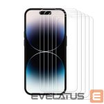 Чехол на заднюю панель Joyroom  Joyroom Knight 2,5D FS TG 5x glass iPhone 14 Plus full screen (JR-DH07) 