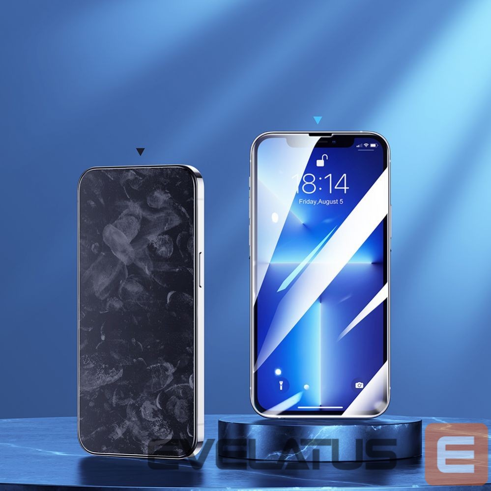 Чехол на заднюю панель Joyroom Joyroom Knight 2,5D FS TG 5x glass iPhone 14 Plus full screen (JR-DH07)
