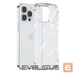Чехол на заднюю панель Joyroom  Joyroom Defender Series Case Cover for iPhone 14 Plus Armored Hook Cover Stand Clear (JR-14H3) 