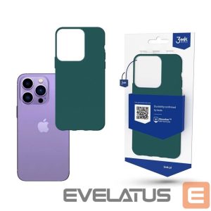 Чехол на заднюю панель 3MK  Case for iPhone 14 Pro Max from the 3mk Matt Case series - dark green 