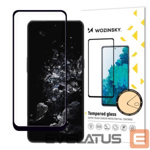 Защитное стекло Wozinsky  Wozinsky Full Glue Tempered Glass Full Screen Tempered Glass for OnePlus 10T / OnePlus Ace Pro 9H Full Screen with Black Frame 