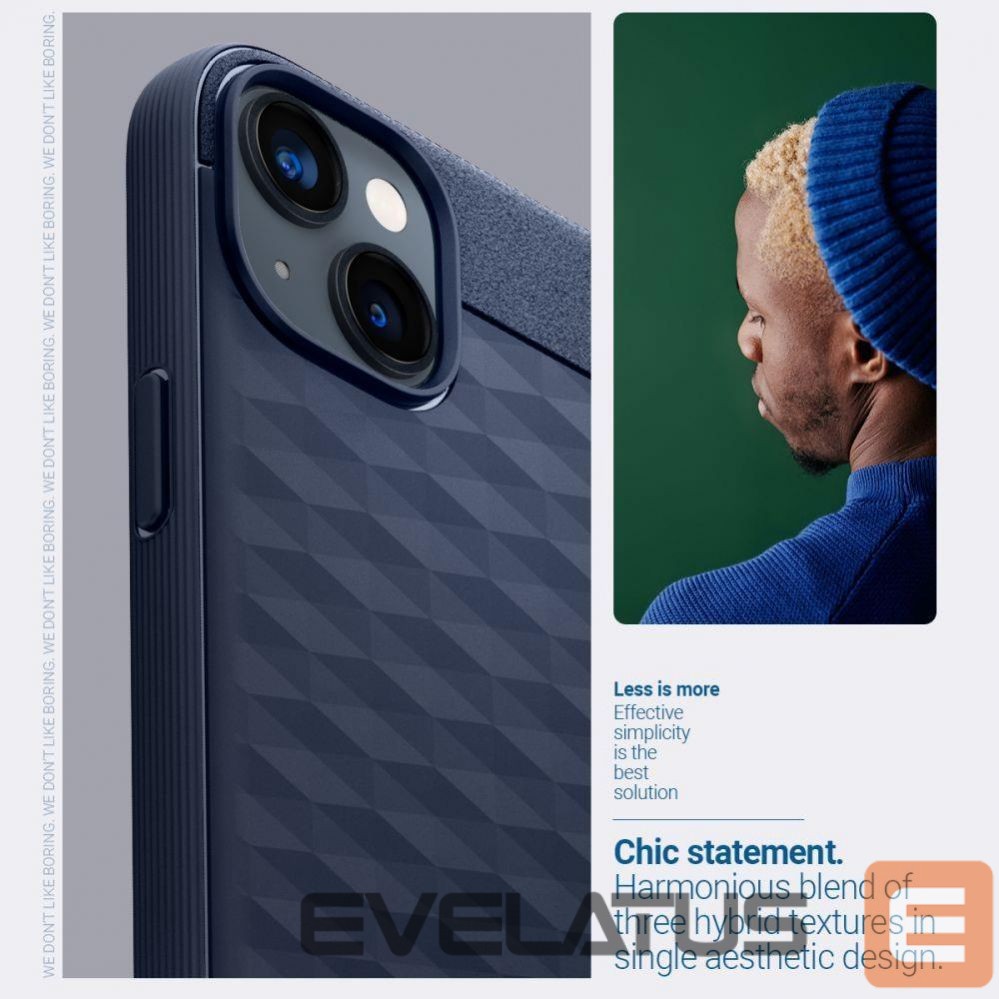 Чехол на заднюю панель Spigen Caseology Parallax Mag Case with MagSafe for iPhone 14 Plus - Navy