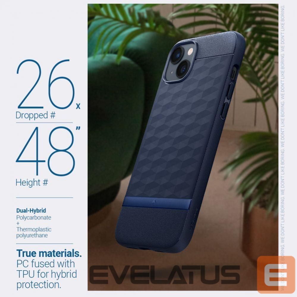Чехол на заднюю панель Spigen Caseology Parallax Mag Case with MagSafe for iPhone 14 Plus - Navy