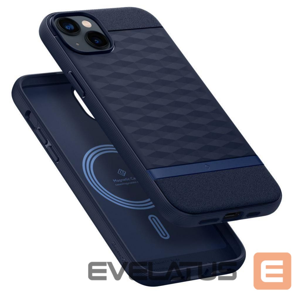 Чехол на заднюю панель Spigen Caseology Parallax Mag Case with MagSafe for iPhone 14 Plus - Navy