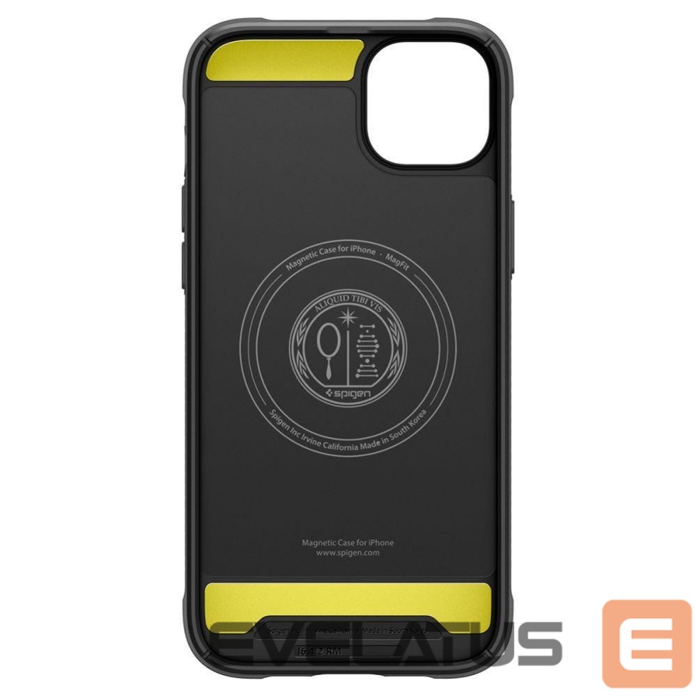 Чехол на заднюю панель Spigen Spigen Rugged Armor Mag Case with MagSafe for iPhone 14 - Matte Black