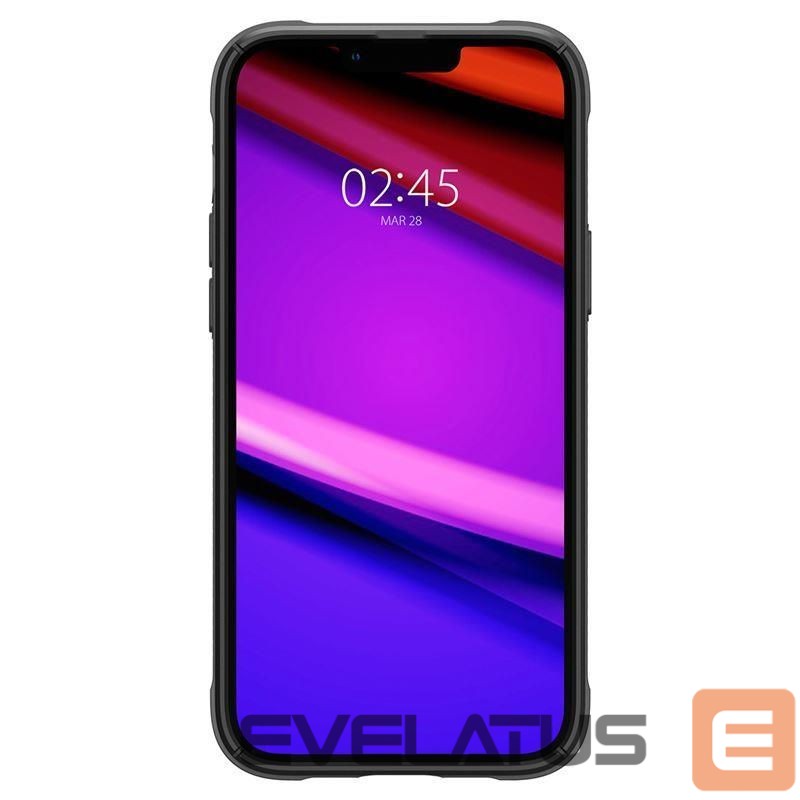 Чехол на заднюю панель Spigen Spigen Rugged Armor Mag Case with MagSafe for iPhone 14 - Matte Black