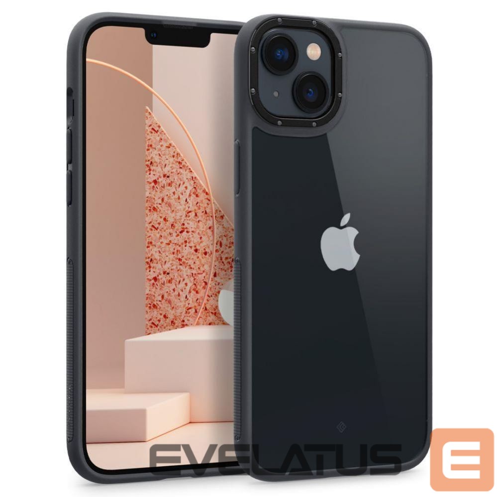 Чехол на заднюю панель Spigen Caseology Skyfall iPhone 14 Plus Case - Matte Black