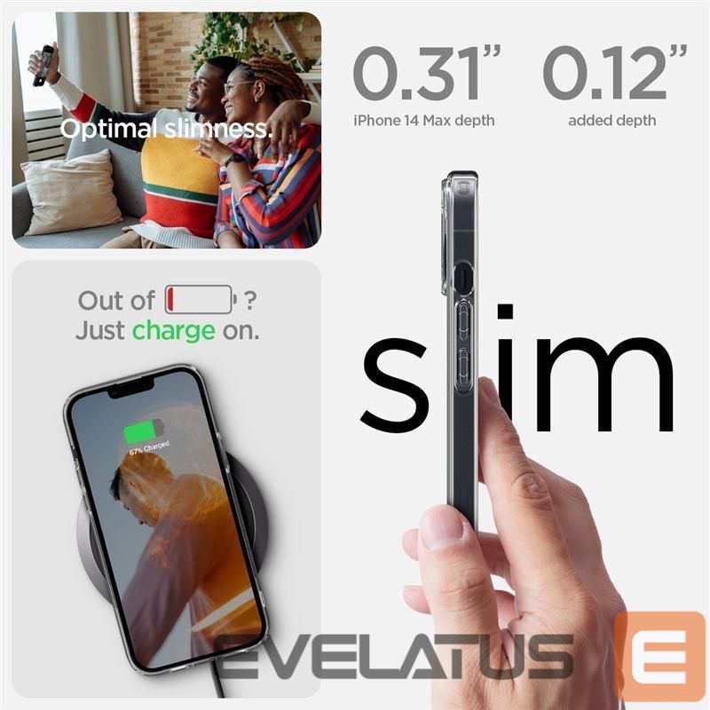 Чехол на заднюю панель Spigen Transparent