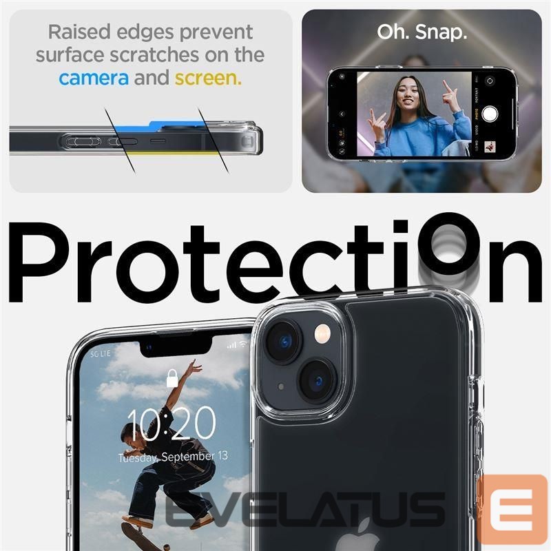 Чехол на заднюю панель Spigen Transparent