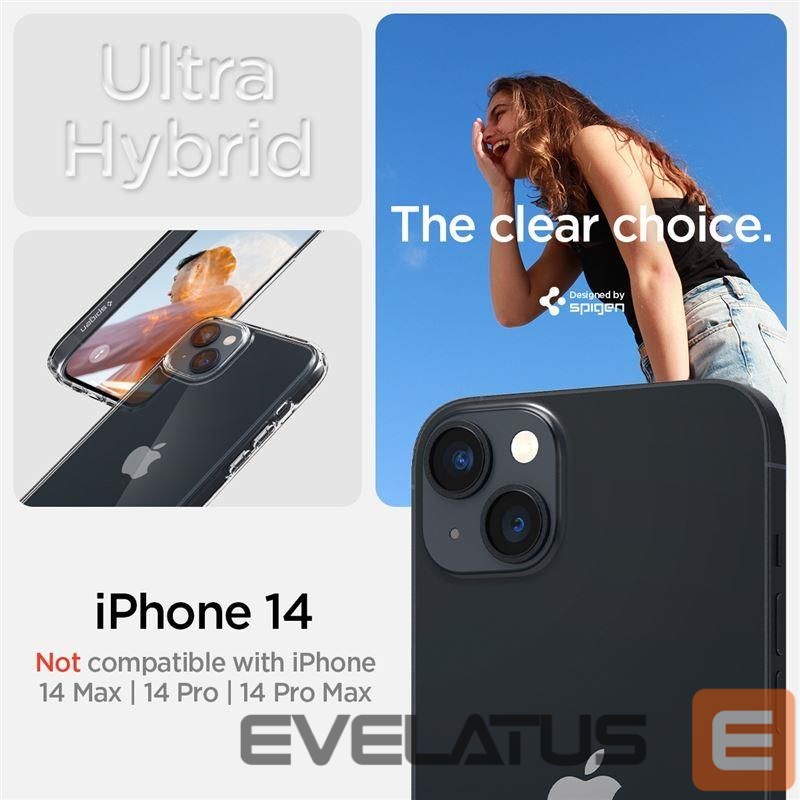 Чехол на заднюю панель Spigen Transparent