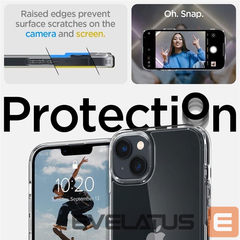 Чехол на заднюю панель Spigen Transparent