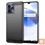 Чехол на заднюю панель Hurtel  Carbon Case case for Realme C35 flexible silicone carbon cover black 