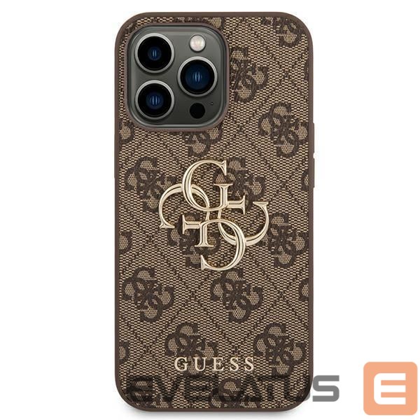 Чехол на заднюю панель Guess Brown