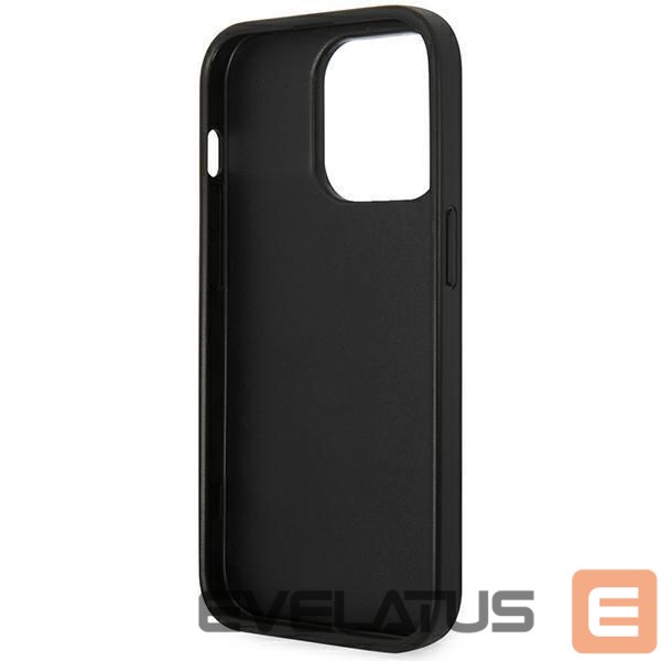 Чехол на заднюю панель Karl Lagerfeld Karl Lagerfeld KLHCP14XSAPCHK iPhone 14 Pro Max 6,7" hardcase czarny/black Saffiano Choupette Head Patch