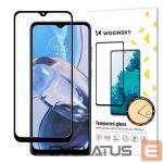 Защитное стекло Wozinsky  Wozinsky Full Glue tempered glass Motorola Moto E22i / E22 full screen with frame black (case friendly) 