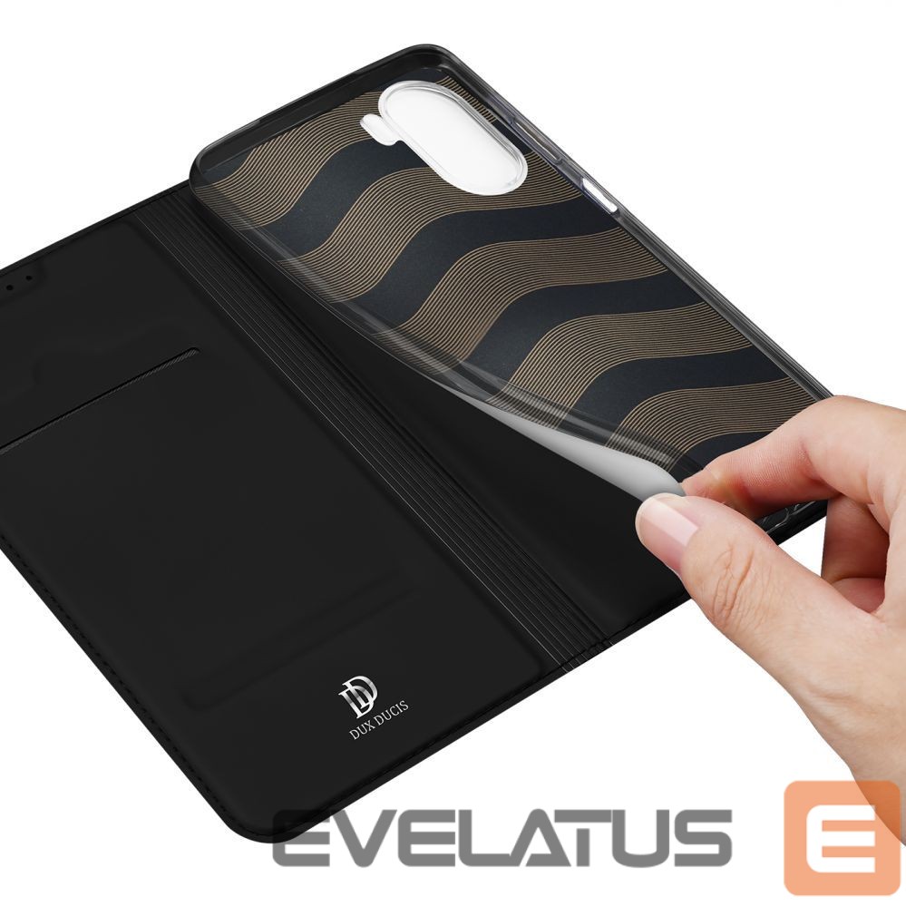 Чехол на заднюю панель Dux Ducis Dux Ducis Skin Pro case Vivo Y16 / Y02s wallet holster cover with flap black