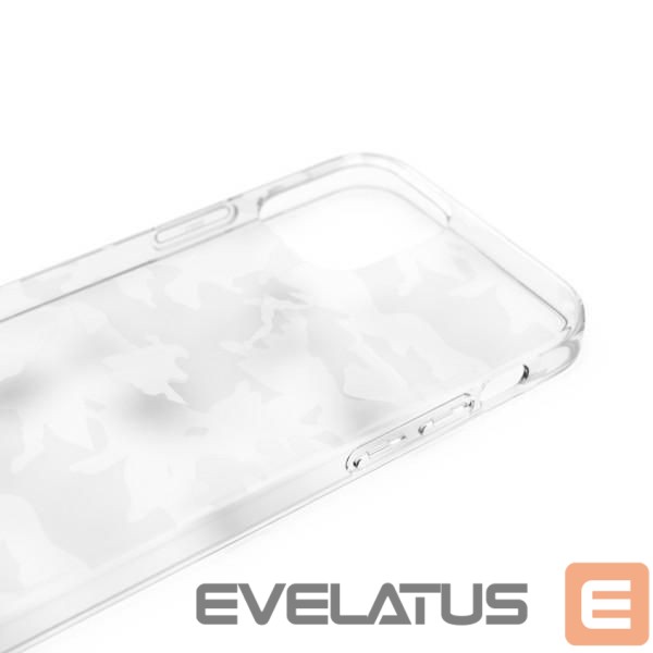 Чехол на заднюю панель Adidas Adidas OR SnapCase Camo iPhone 12/12 Pro transparent/white 43705