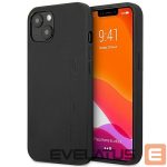Чехол на заднюю панель Mercedes-Benz  AMG AMHCP14MDOLBK iPhone 14 Plus 6.7 "black / black hardcase Leather Hot Stamped 