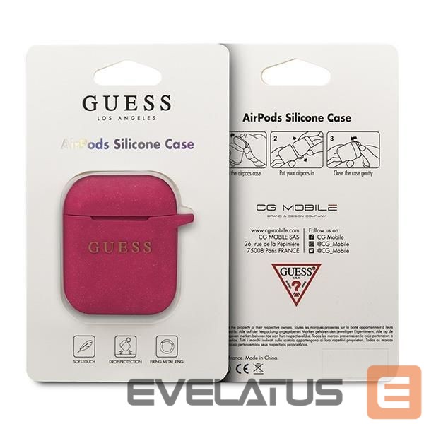 Чехол на заднюю панель Guess Fuchsia