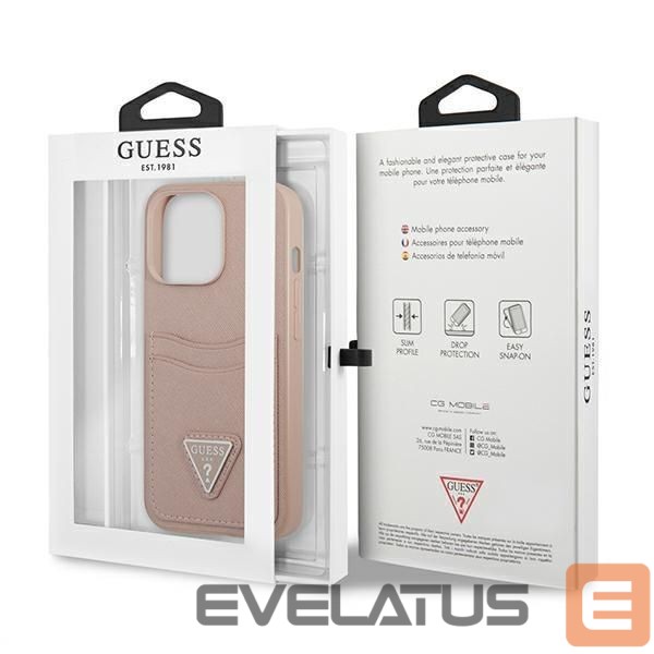 Чехол на заднюю панель Guess Pink