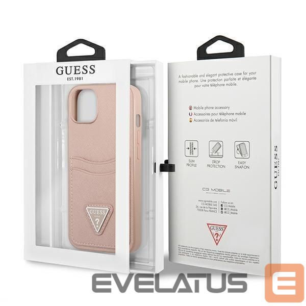Чехол на заднюю панель Guess Pink