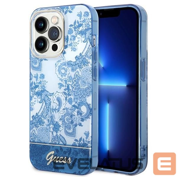 Чехол на заднюю панель Guess Blue