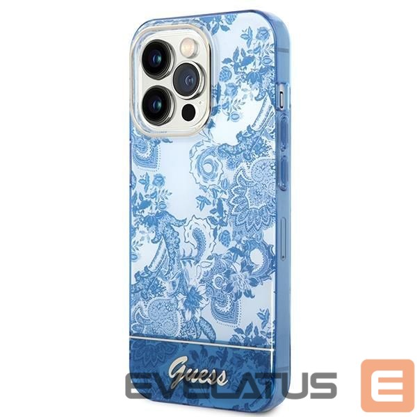Чехол на заднюю панель Guess Blue