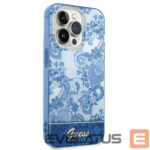 Чехол на заднюю панель Guess Blue