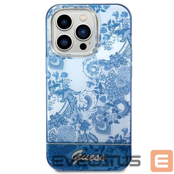 Чехол на заднюю панель Guess Blue