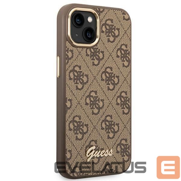 Чехол на заднюю панель Guess Brown